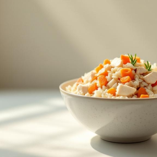 Chicken & Carrot Rice Cup - Fresh Start 30: A Journey To Better Health